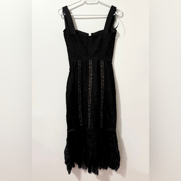 Self-Portrait Lace Embroidered‎ Slip Dress Size US 2/UK 6 - Picture 3 of 6